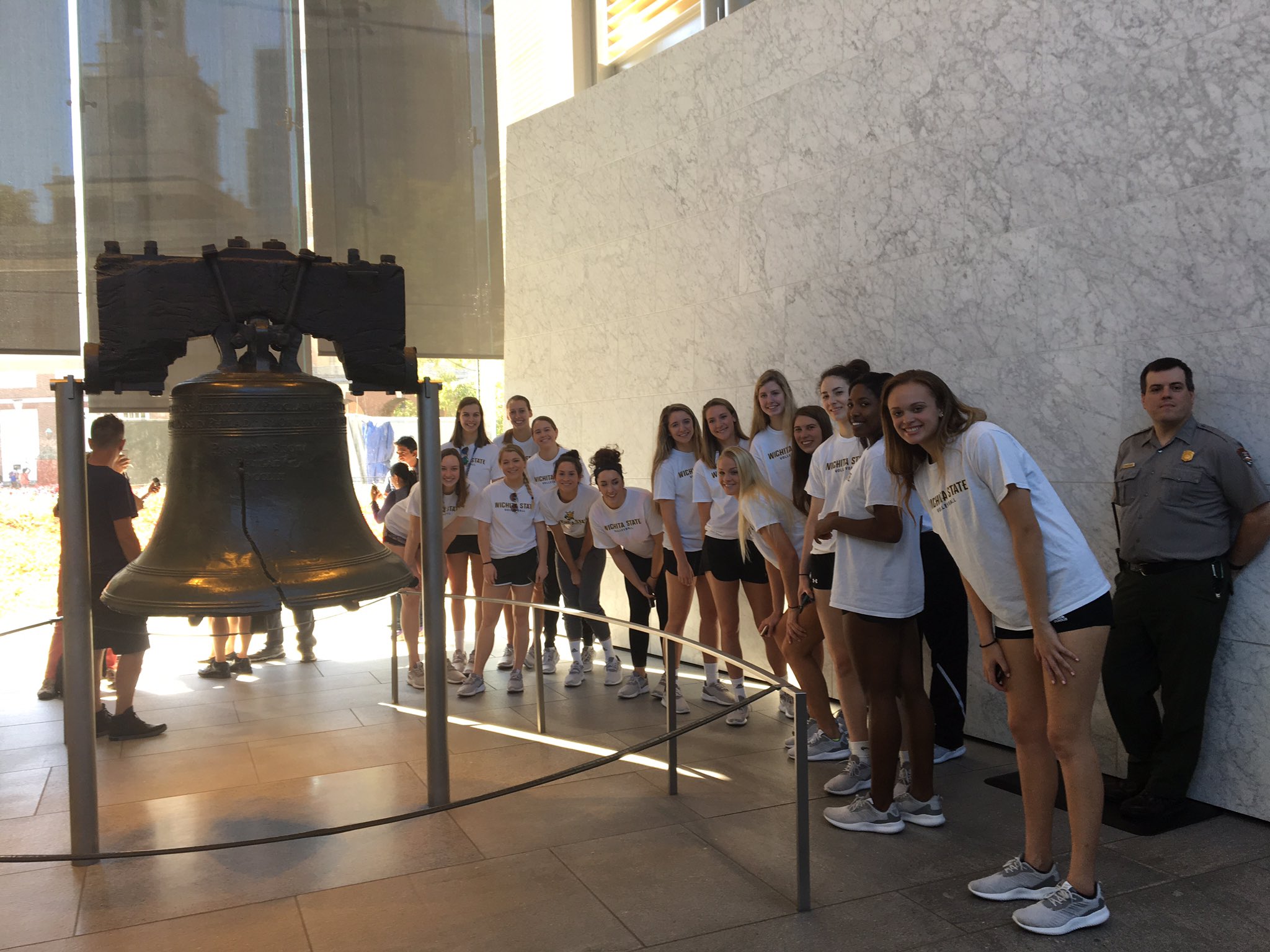 Wichita State Volleyball On Twitter Independence Hall And The