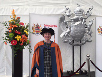 Wonderful to see all the graduates and their families but very happy to see Dr Alison James@PlymUni <a href="/uopmas/">uopmas</a> <a href="/PUNC14/">PUNCPlymouth</a>