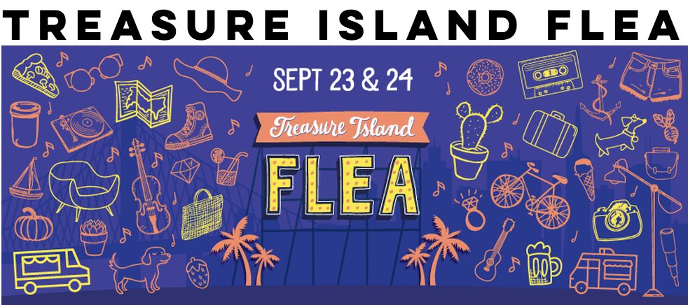 UPRAISE_PR's tweet photo. It's our favorite time of the month! Who's heading to the Treasure Island Flea Market @fleaTI today? https://t.co/CgCrBy8D79 #SFWeekend https://t.co/G1C9SEsHR7