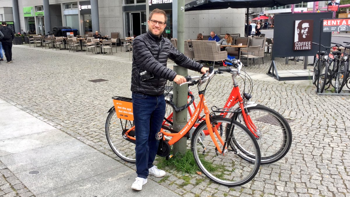 biggsytravels's tweet photo. @Donkey_Republic Joined in with #donkeychat last week, find myself in Berlin this week &amp; look what I stumbled across today :) https://t.co/XQHwCoblnY