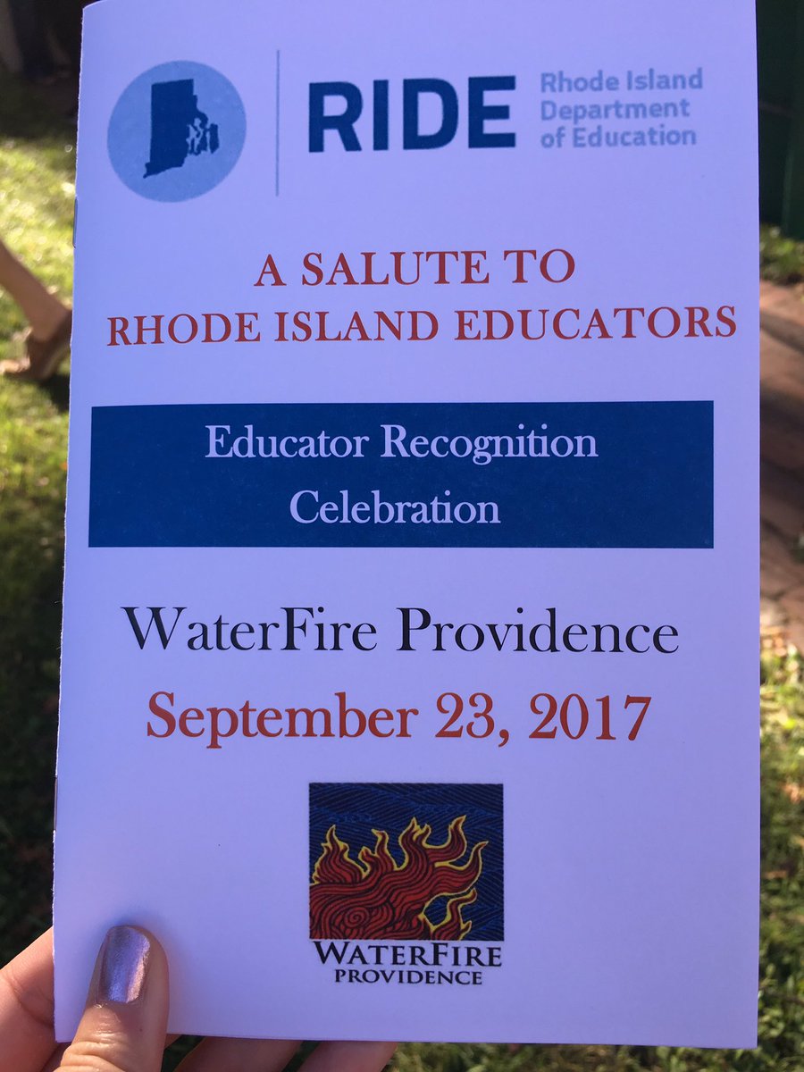 .Congrats to <a href="/pvdschools/">Providence Public Schools</a> award winners @jmendelsohn12 <a href="/PCTAProvidence/">PCTA</a> principal Torchon @Rtorrespcta and Julie Motta