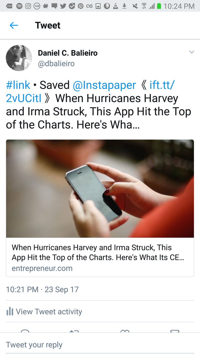 dbMayaHyperLink's tweet photo. @dbalieiro @instapaper 》 #App #WikiTool #WikiAid #WikiTalk #WikiWorld : @Zello @Entrepreneur : @AppStore @GooglePlay : #DownloadIt #iThankU ... #WikiSmile ... [;)] https://t.co/uHAYYkJwE9
