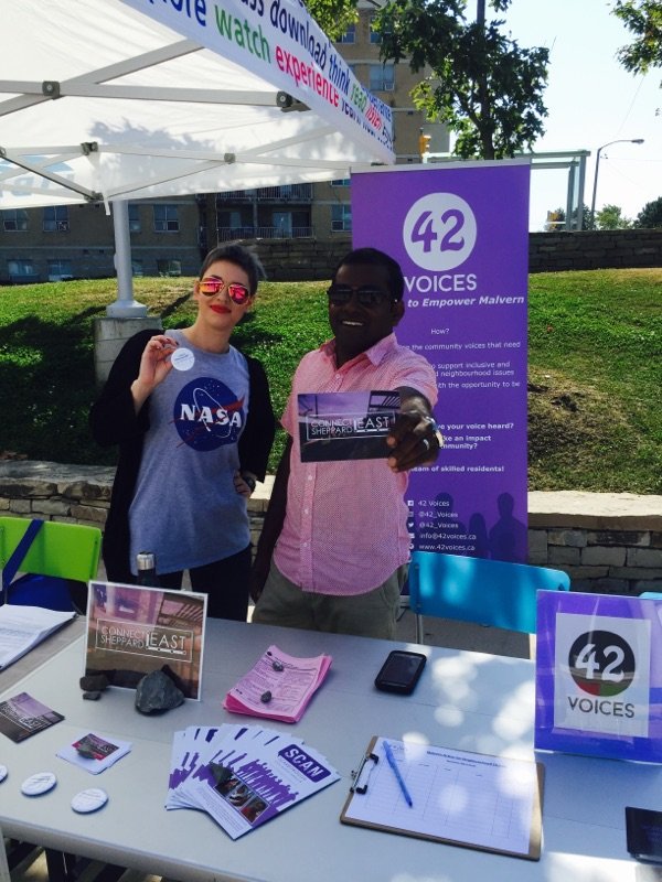 Piragal's tweet photo. Connect Sheppard East crew is at Malvern Library till 1 pm. Drop by... Let's Connect. @XSheppardE  #ScarbTO https://t.co/GzgGegMI9V