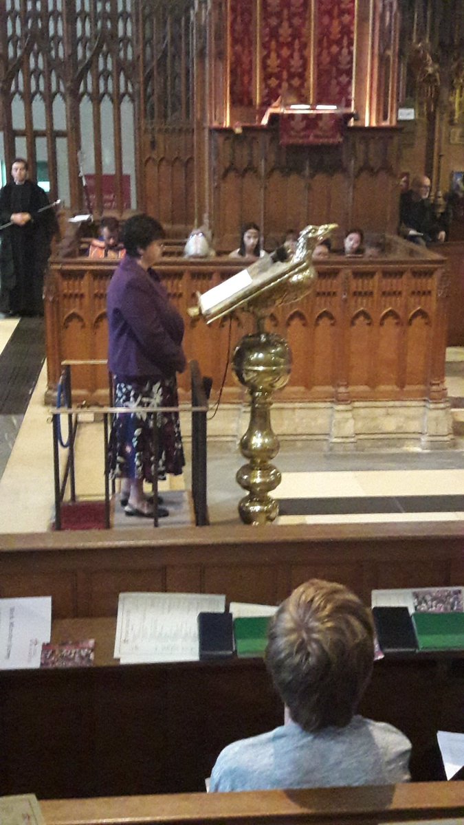 DioceseOfYork's tweet photo. 2nd lesson at our #Deaneries Celebration Service is read by Ros Brewer. https://t.co/4TGjWKVoc7