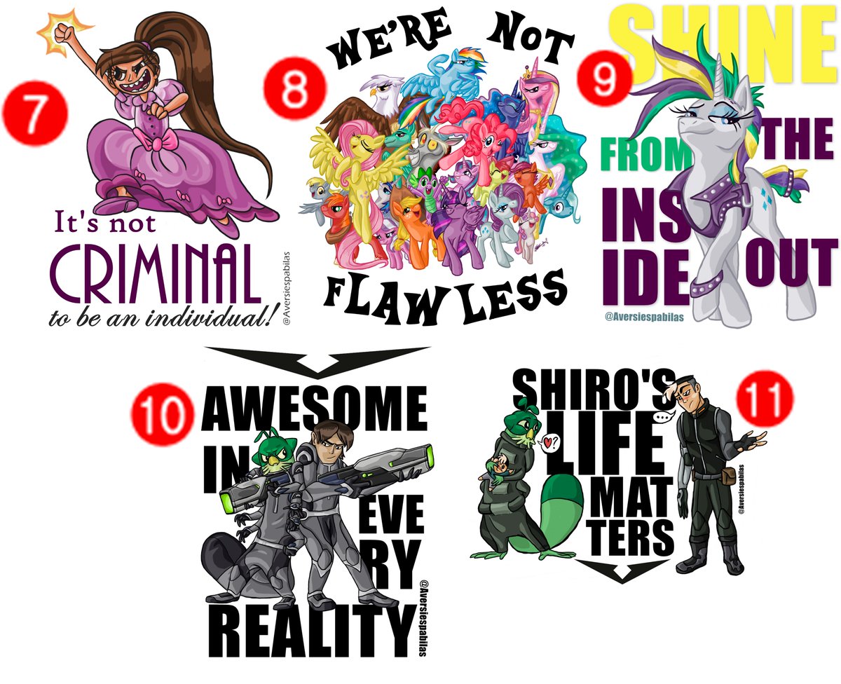 Aversiespabilas's tweet image. ❤️❤️❤️❤️
I'm trying my hand at creating T-shirt designs!
Want one? Shoot me a DM! This offer ends October 1st!!
❤️❤️❤️❤️