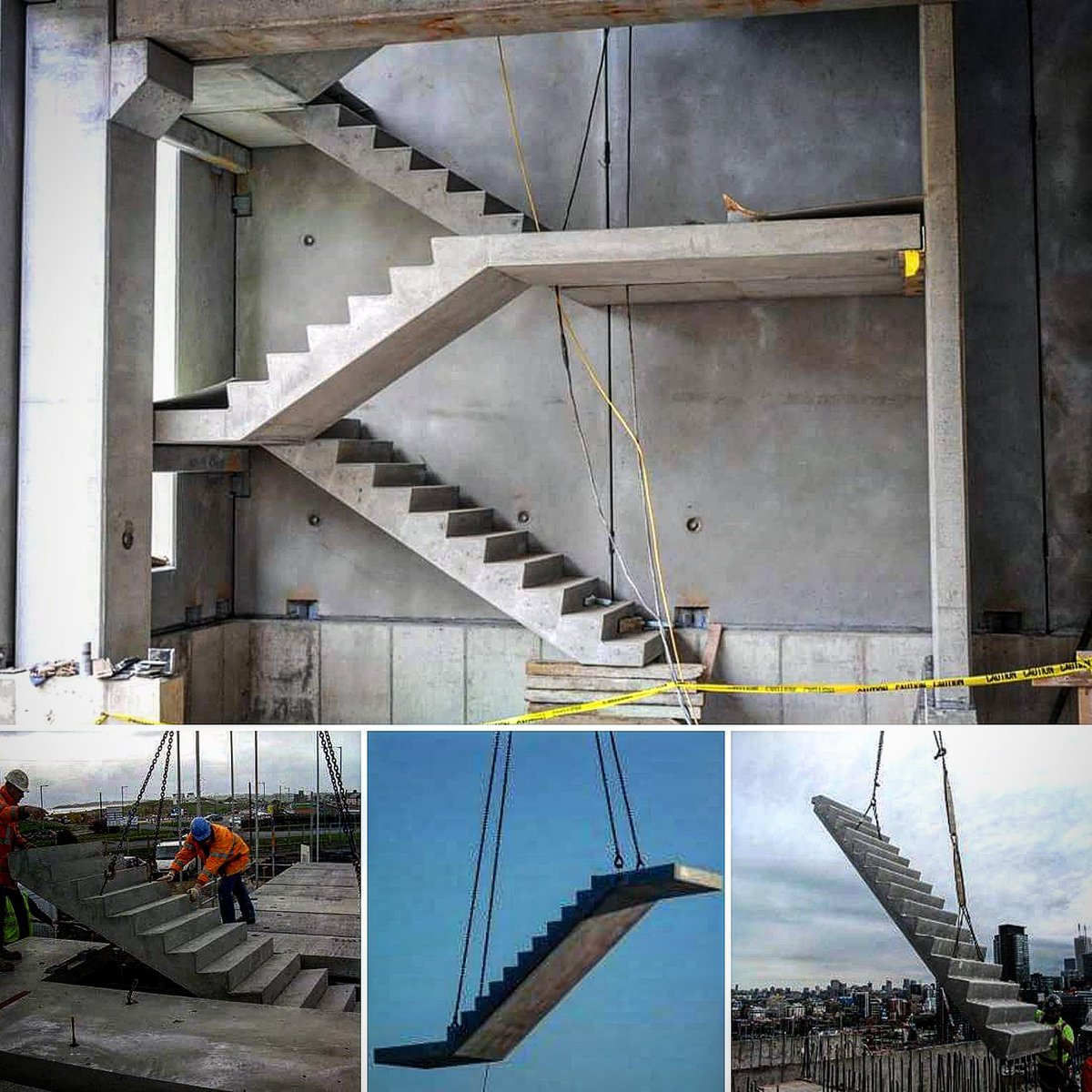 Indazakhan's tweet photo. Pre-cast Stairs
سلالم سابقة الصب
#هندسة #هندسة_مدنية #مهندس #مقاولات #خرسانة #engineering #engineer #civilengineering  #precast https://t.co/WbN14ZxnD4
