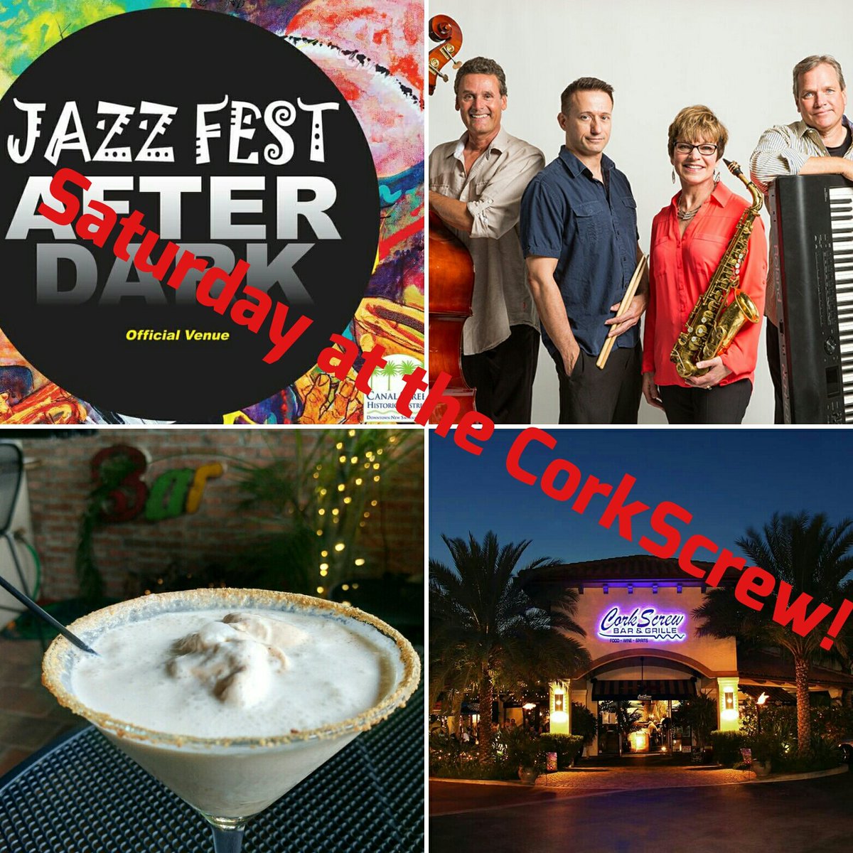 Valerie Gillespie Ensemble 7-10 #HappyHour till 7 #NewSmyrnaBeachJazzFestival