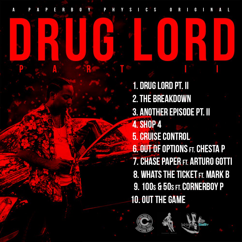 MazarattiThomas's tweet photo. Drug Lord Part II Out Now On Datpiff‼️ Release Party Tonight Lets Get It‼️(Link in bio) #DL2 #PaperBoyPhysics https://t.co/nRUBOE1iIO