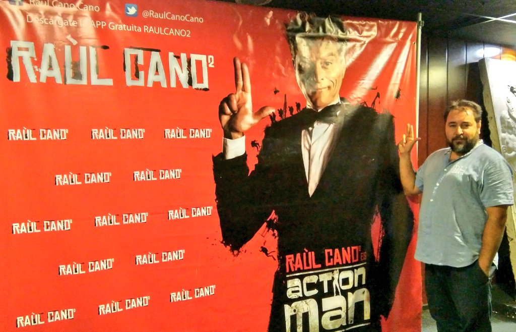 twitbutaca's tweet photo. #ActionMan en @TeatroPhilips con @RaulCanoCano gracias a @clubsmedia #teatro #madrid #granvía #twitbutaca #teatroentwitter #twitteatreros https://t.co/216L6dsSgI