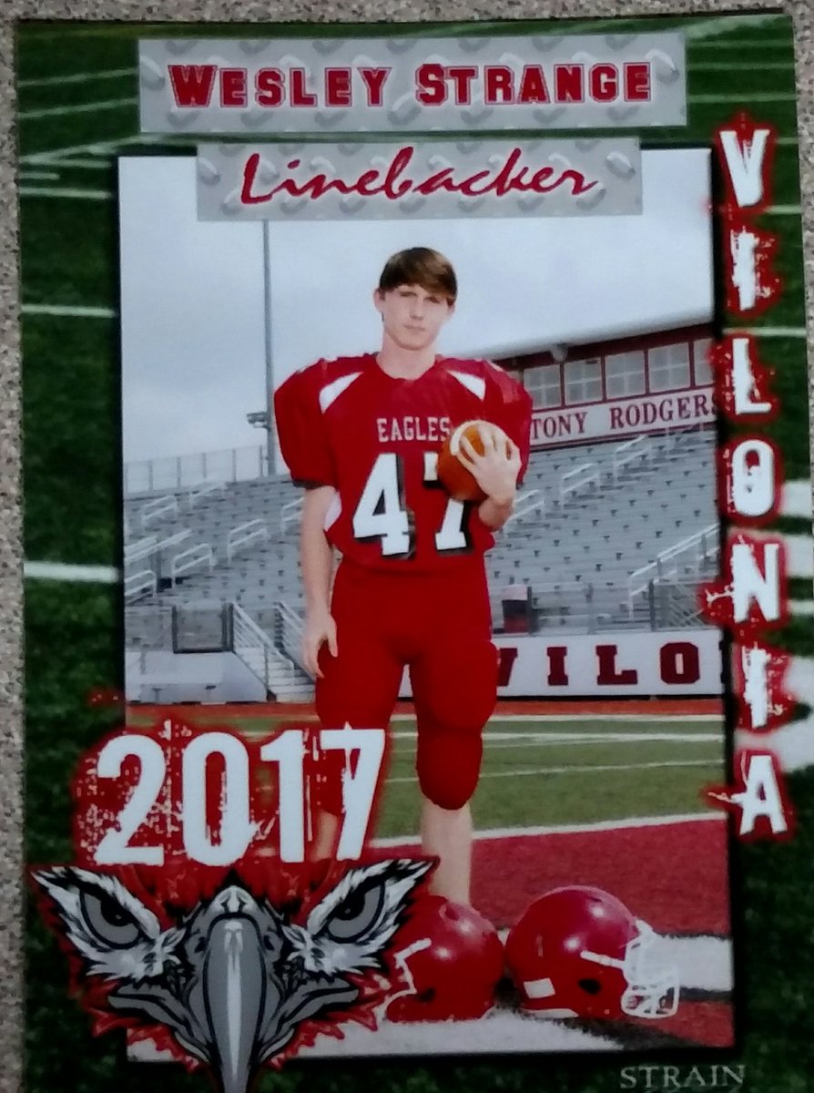 Natstrange73's tweet photo. Future Hog?!?! #WPS #EagleNation #lovemylinebacker #47Strange https://t.co/pfBLAIZZzr