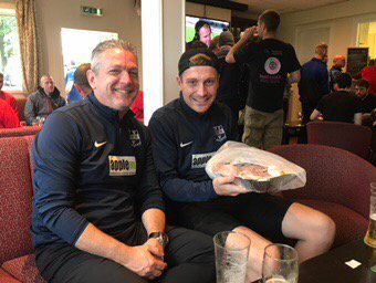 RawdonOB's tweet photo. Best of luck to @Besty315 for his 6 months in Oz for cricket. Nice meat raffle prize to see him off @rawdon_bob #ROB https://t.co/Qzxz96CgnS