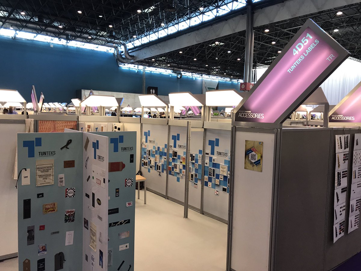 <a href="/Tunteks/">Tunteks Etiket</a> at <a href="/PremiereVision/">Première Vision</a> AW18/19. #pvparis #paris #premiereVision