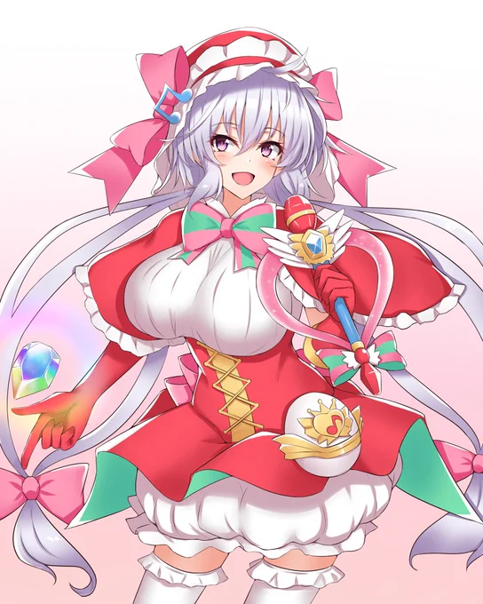 うたずきんクリスちゃん
家ではノリノリの振り付けありで歌ってそう 
