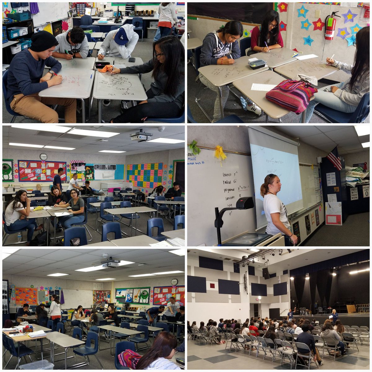 CHHSMathDept's tweet photo. Students hard at work at the AP Academy with Mrs. Gleason and Ms. Horning. https://t.co/cK7ScxmjbG