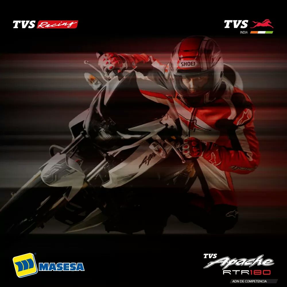 masesamotos's tweet image. ¡Todos buscarán tu rastro! 

Con la #TVS #Apache180 solo verán tu sombra. #ADNdeCompetencia 🏍