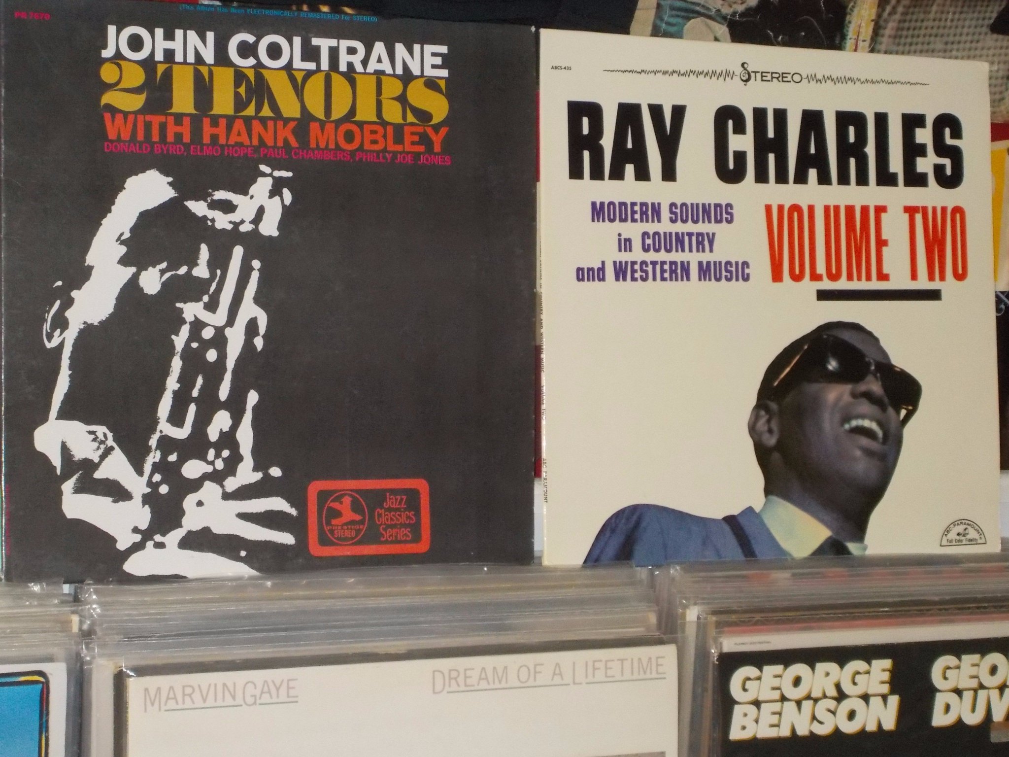 Happy Birthday to the late John Coltrane & the late Ray Charles 