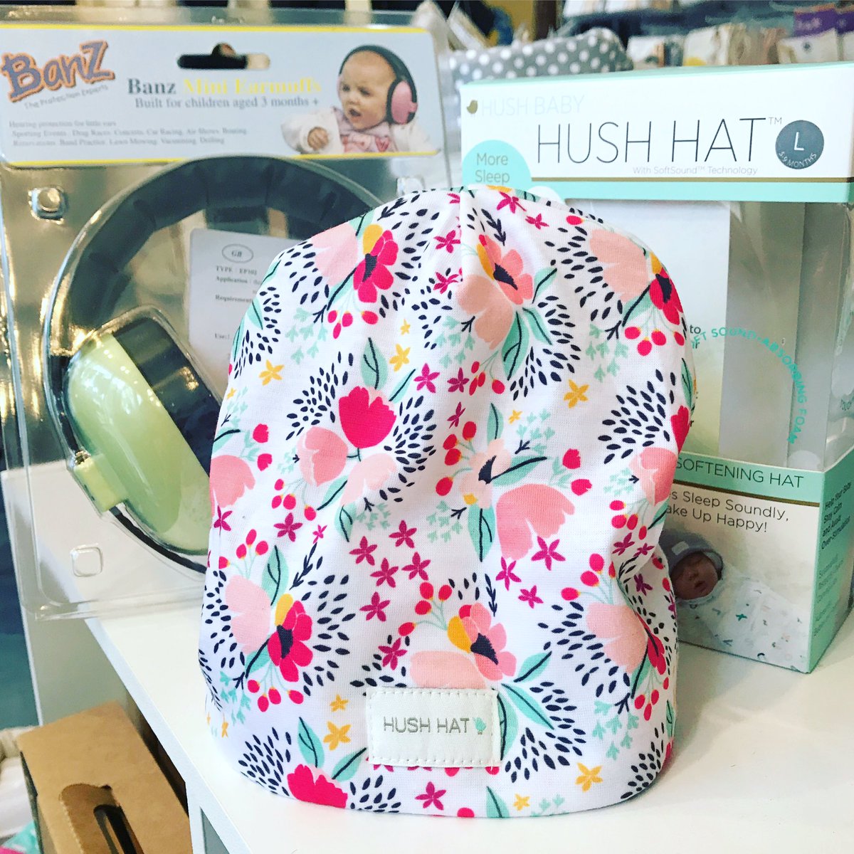 reBlossomAthens's tweet photo. It's Saturday in Athens & that means NOISE! We got your little one covered with @HushHats & @BanzCarewear so stop by today! #shoplocalathens https://t.co/GtG5MEFWQL