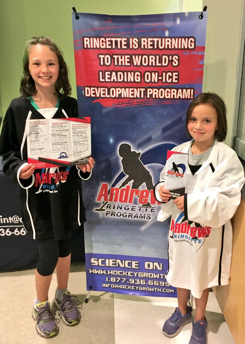 Andrews Hockey (@andrewshockey1) on Twitter photo SPOTTED - Abby and Mackenzie rocking new <a href="/AndrewsRingette/">Andrews Ringette</a> jerseys and programs during an info session at the Grant Harvey Arena!! #Freddy SPOTTED - Abby and Mackenzie rocking new <a href="/AndrewsRingette/">Andrews Ringette</a> jerseys and programs during an info session at the Grant Harvey Arena!! #Freddy