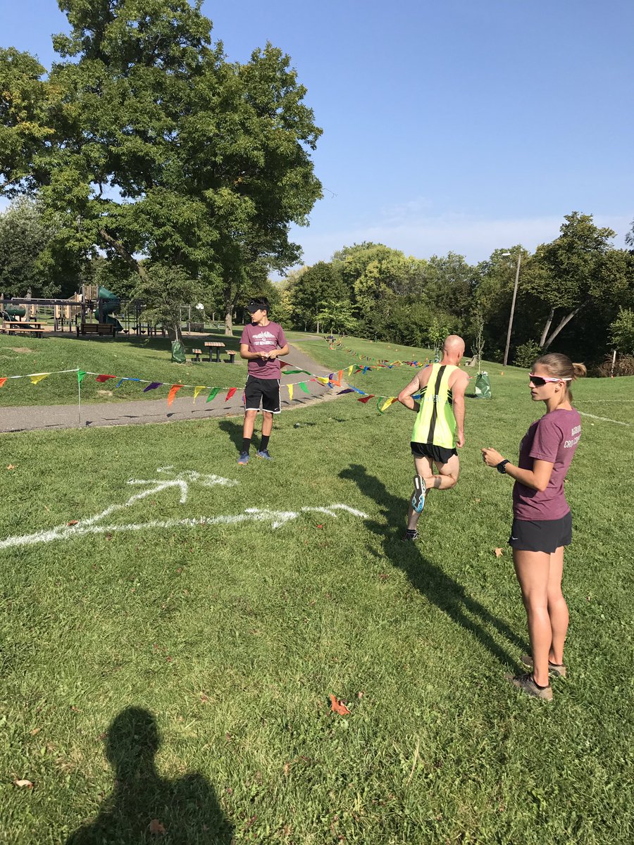 Today we opened up our home course to the <a href="/USATFMN/">USATF Minnesota</a> Riverside Rush meet! Volunteering made fun!!#auggiepride 
#volunteerday