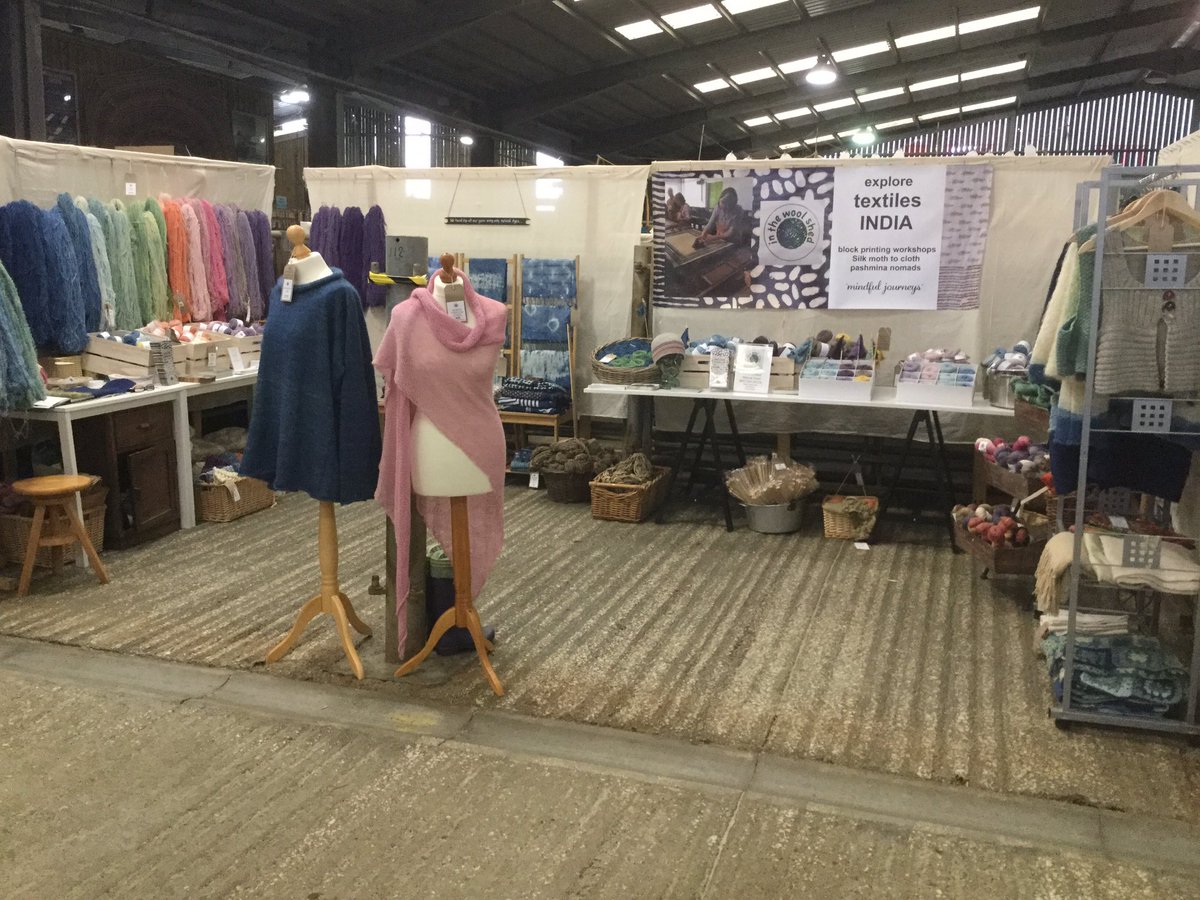 Deliciousness In The Wool Shed this weekend at Yarndale.