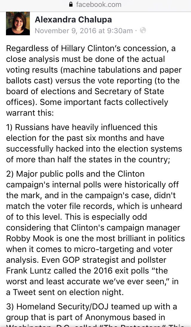 lovetogive2's tweet photo. @AndreaChalupa @AlexandraChalup 👏👏👏Excellent #2016ElectionFraud analysis by @AlexandraChalup 1/2👉https://t.co/4YJQAGvzDl https://t.co/2A8MmibRV5