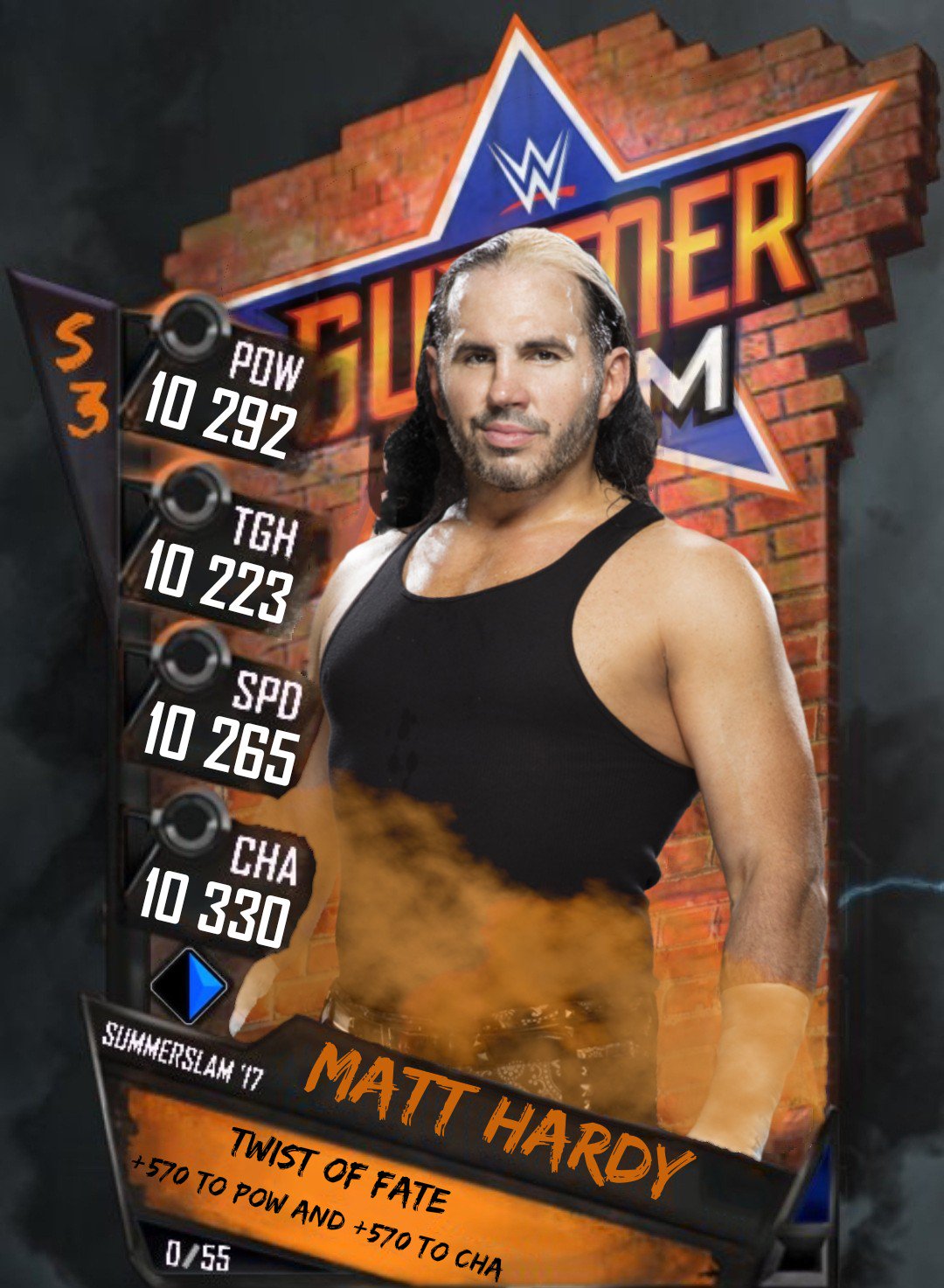 Todays custom features a birthday boy! Happy Birthday to BROKEN/WOKEN Matt Hardy! 