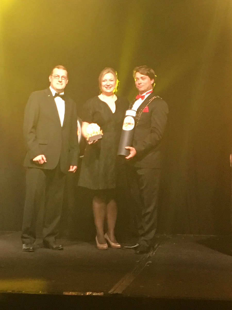 JCISmartCities's tweet image. Awards: winner of our public speaking contest ➡️ Kathrine Stannov of JCI Brussels #TomorrowGhent #ncn2017