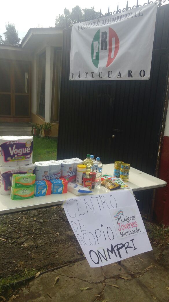 MichPropone's tweet photo. #Pátzcuaro
Tenemos nuestro centro de acopio ubicado en Av. Lázaro Cárdenas #253B
#MujeresJóvenesContigo
#NuestraCausaEresTú https://t.co/I7d9fS79Jc