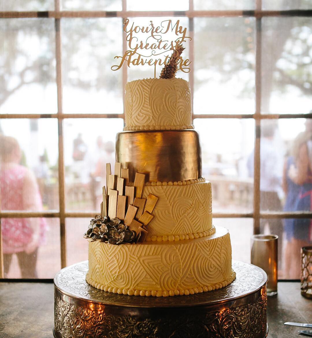 ELD_Lauren's tweet photo. It's true, GG Events' couples have some of the BEST #weddingdetails! --> https://t.co/aNavbHxA98 #TheVList #JAXWedding #WeddingCake https://t.co/lIENCR6iPD