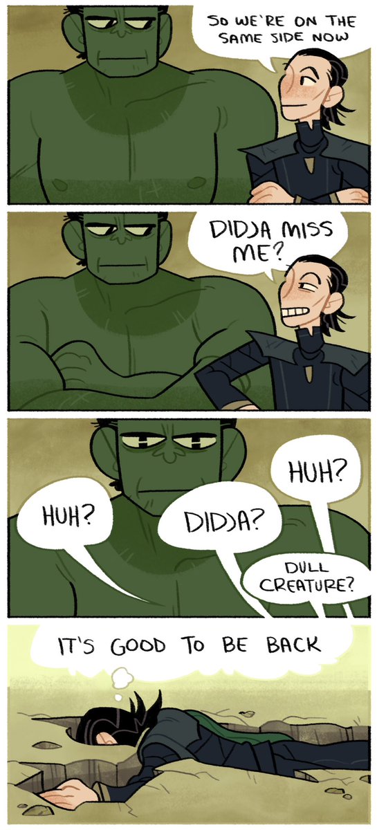 he's so good at making friends #ThorRagnarok 