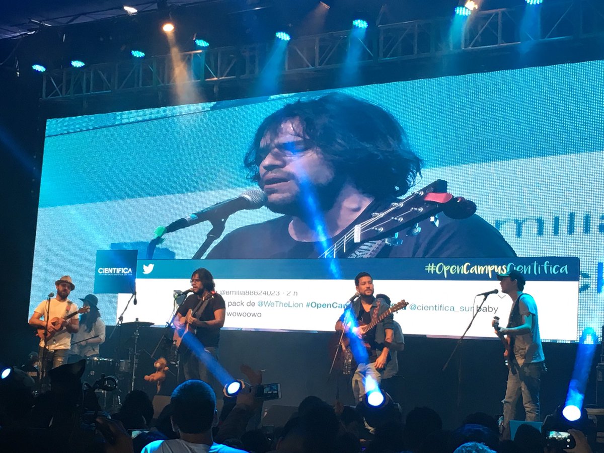 redealmeida's tweet photo. #OpenCampusCientifica buen cierre con @WeTheLion https://t.co/DGBpcohely