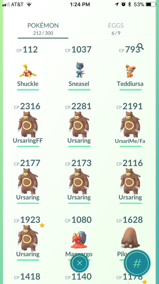 MorganFaubion's tweet photo. @trnrtips I think I have a Ursaring problem???? https://t.co/GIyQvwhd2c