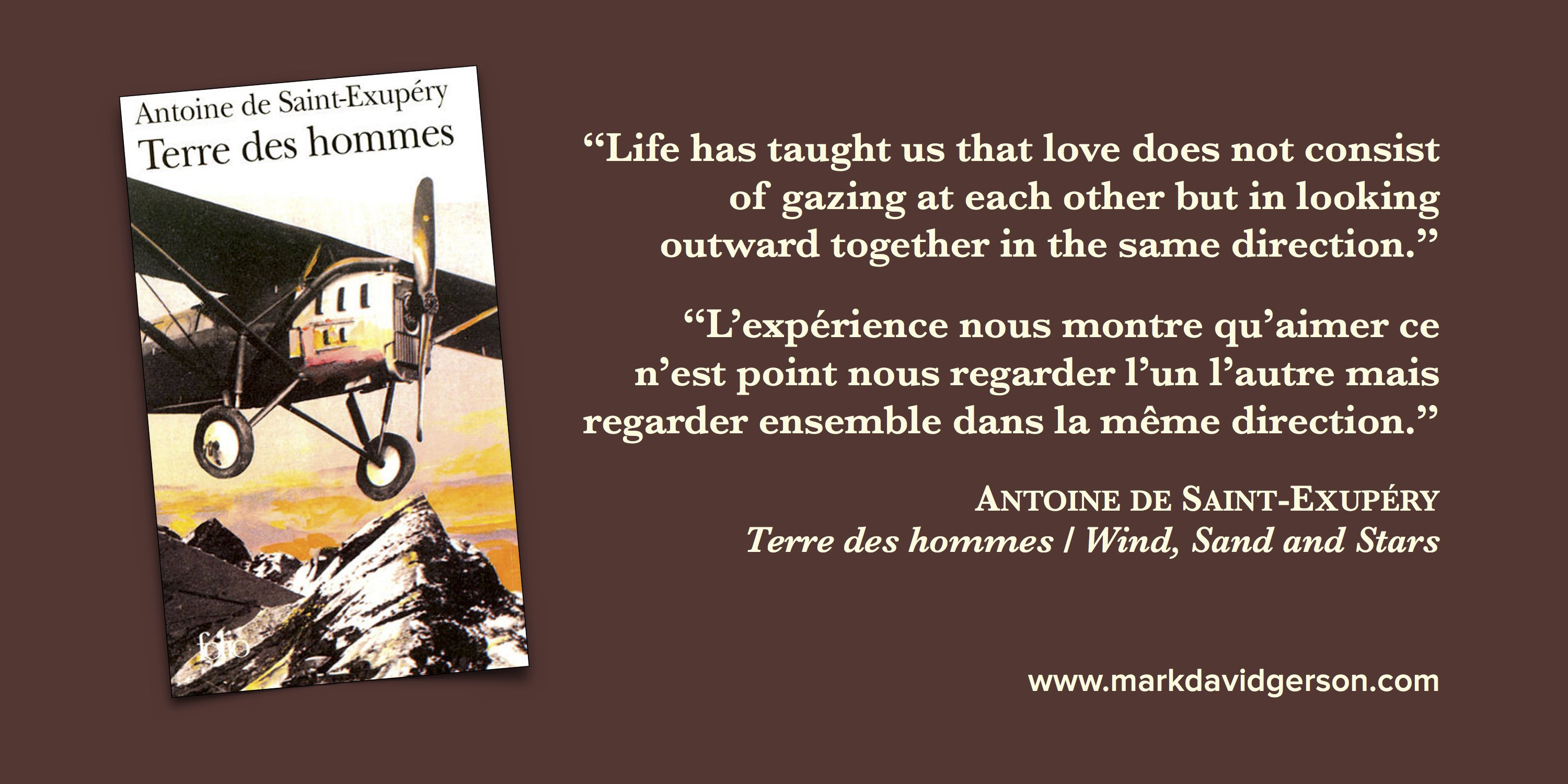 Gary Hensel Aimer C Est Regarder Ensemble Dans La Meme Direction Antoine De Saint Exupery Citation Amour T Co 3hxnvtu9mt Twitter