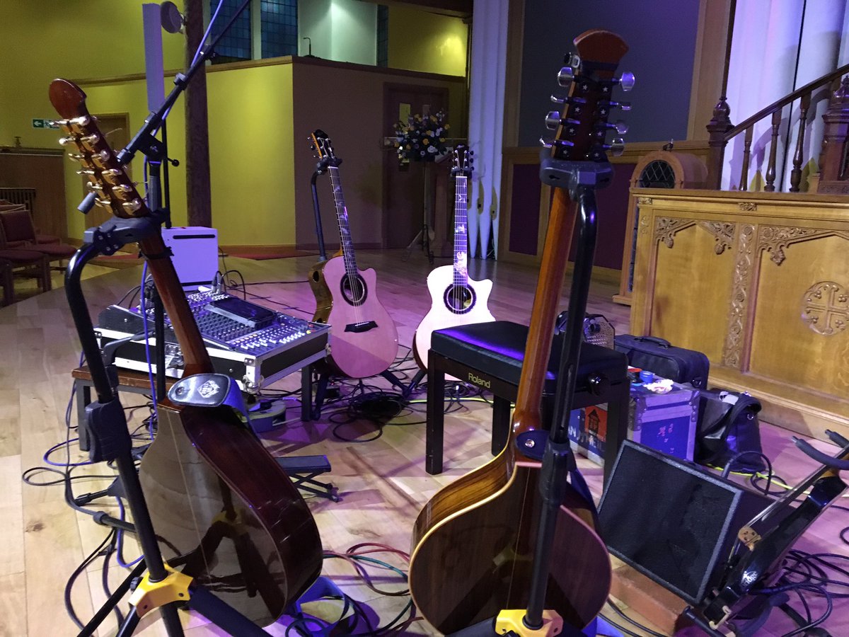 FalkStoryFest's tweet photo. We're all set for the #BrianMcNeill gig #fstf17 #livemusic #falkirk #StayTuned https://t.co/VFe7efp2og