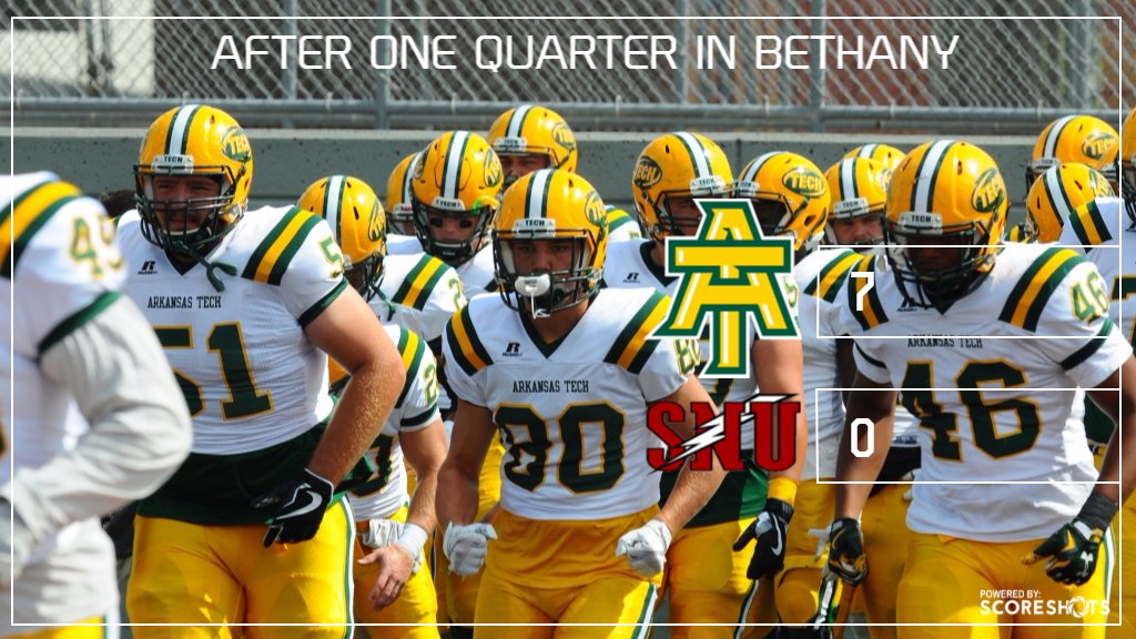 ATU_Athletics's tweet photo. FB | Tech 7, SNU 0 - End 1st Quarter #FightOn #TheGAC https://t.co/8U6B9KS011