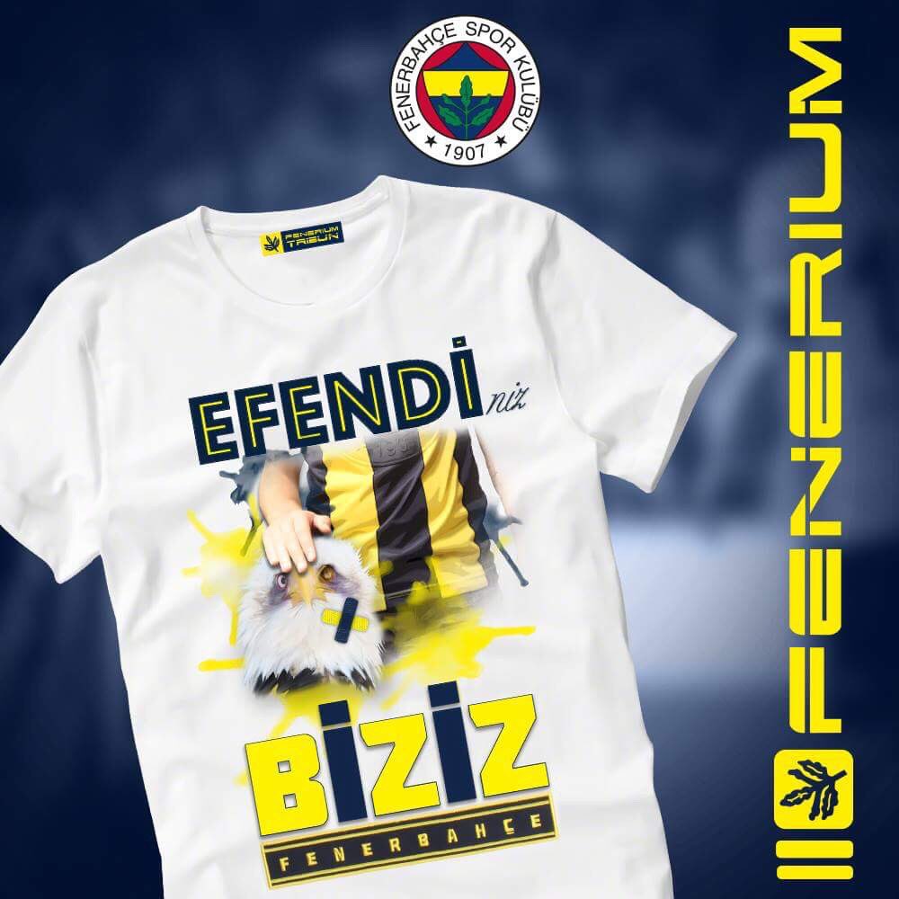 fenerium's tweet photo. Sonucu belli derbiler serisinin ikincisi için hazırlanan “Efendiniz Biziz” tişörtleri satışta https://t.co/c9ulcawIG9 | https://t.co/UX74Bc2MY7