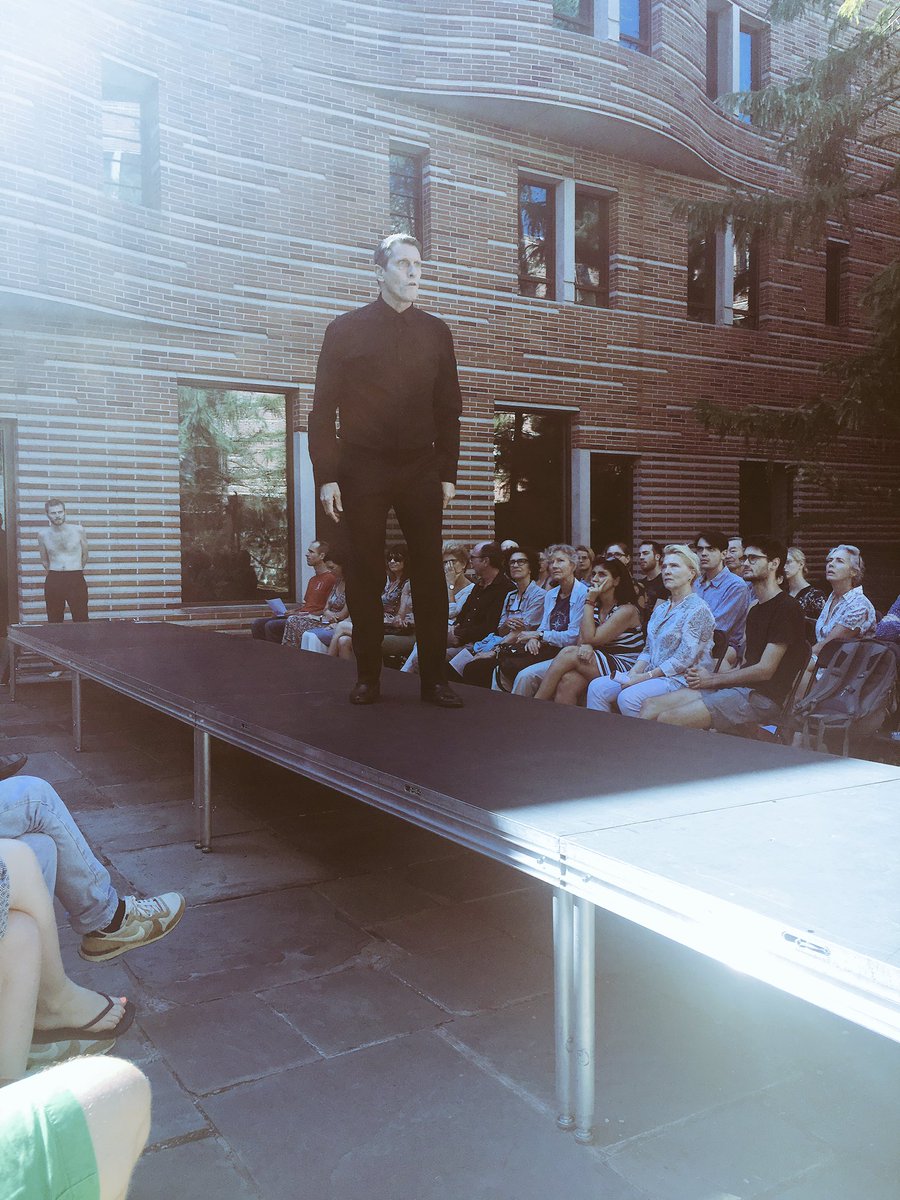 AvantScenePrinc's tweet photo. @AvignonFestival director's #olivierpy beautiful last production starting now @Princeton Butler college, outside! https://t.co/wLu8GRuZ7r https://t.co/DK9IEuoGVF