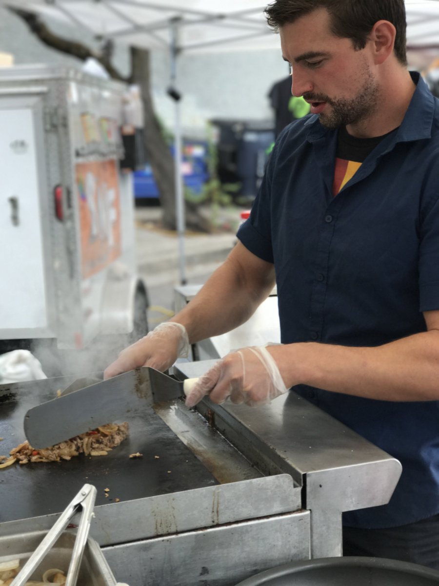 West Philadelphia is back this week. Come get a cheesesteak in our Beer Garden! Here till 3pm. #8thandoakst #dwntwneug