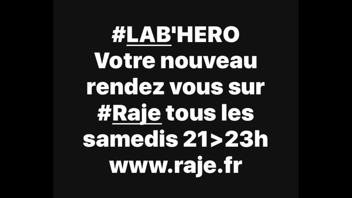 valerybastide's tweet photo. À 21h on se retrouve sur @RajeRadio pour #Labhero new rdv sur les labels avec ce soir #Badance . #House #techno #electro #raje.fr 😘❤️😘 https://t.co/tggItHy6hp