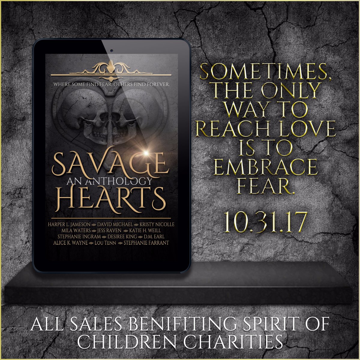 Pre-Order available October 1st! #SavageHearts #Anthology #PNR #Spiritofchildren #satinandstonepublications #paranormalromance