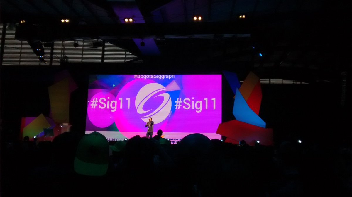 lauralenis1's tweet photo. Jornada de la tarde. #BogotaSIGGRAPH #Col40Animacion #Sig11 https://t.co/t0LahuAlfH