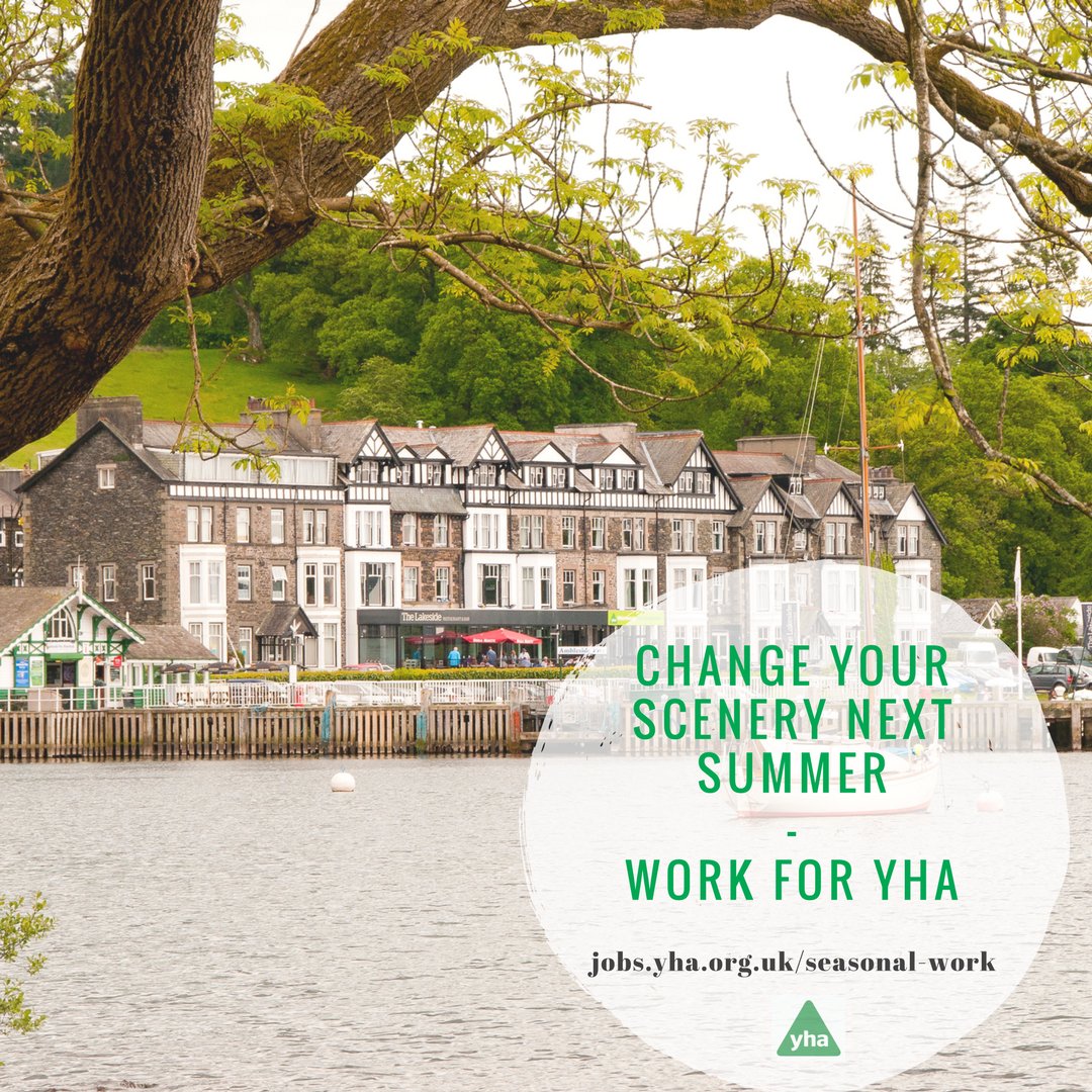 Our seasonal sign-up is LIVE! Sign up for notifications at; fal.cn/tHm7 #Jobs #Seasonaljobs #Summerjobs #LivemoreYHA