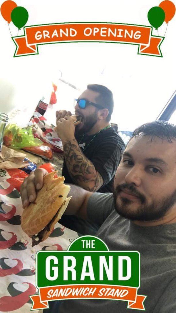 Day 1 at @thegrandsandwichstand was a success!! Be sure to visit The Grand Sandwich Stand today in Chicago for day 2 of their grand opening!