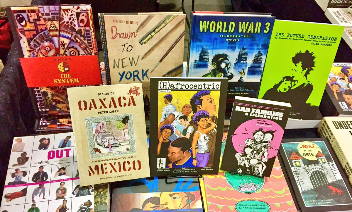 #comics, #graphicnovels, #radical #books, and more at <a href="/APExpo/">APE</a> this weekend and always at pmpress.org