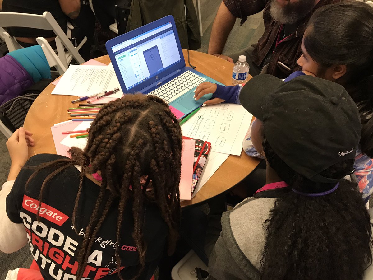 Ridhwana_K's tweet photo. Prototyping done! Time to start building!!@BlackGirlsCode #BGCHackathon #CodeAbrighterFuture #codebrighter https://t.co/SFVNlcDV08