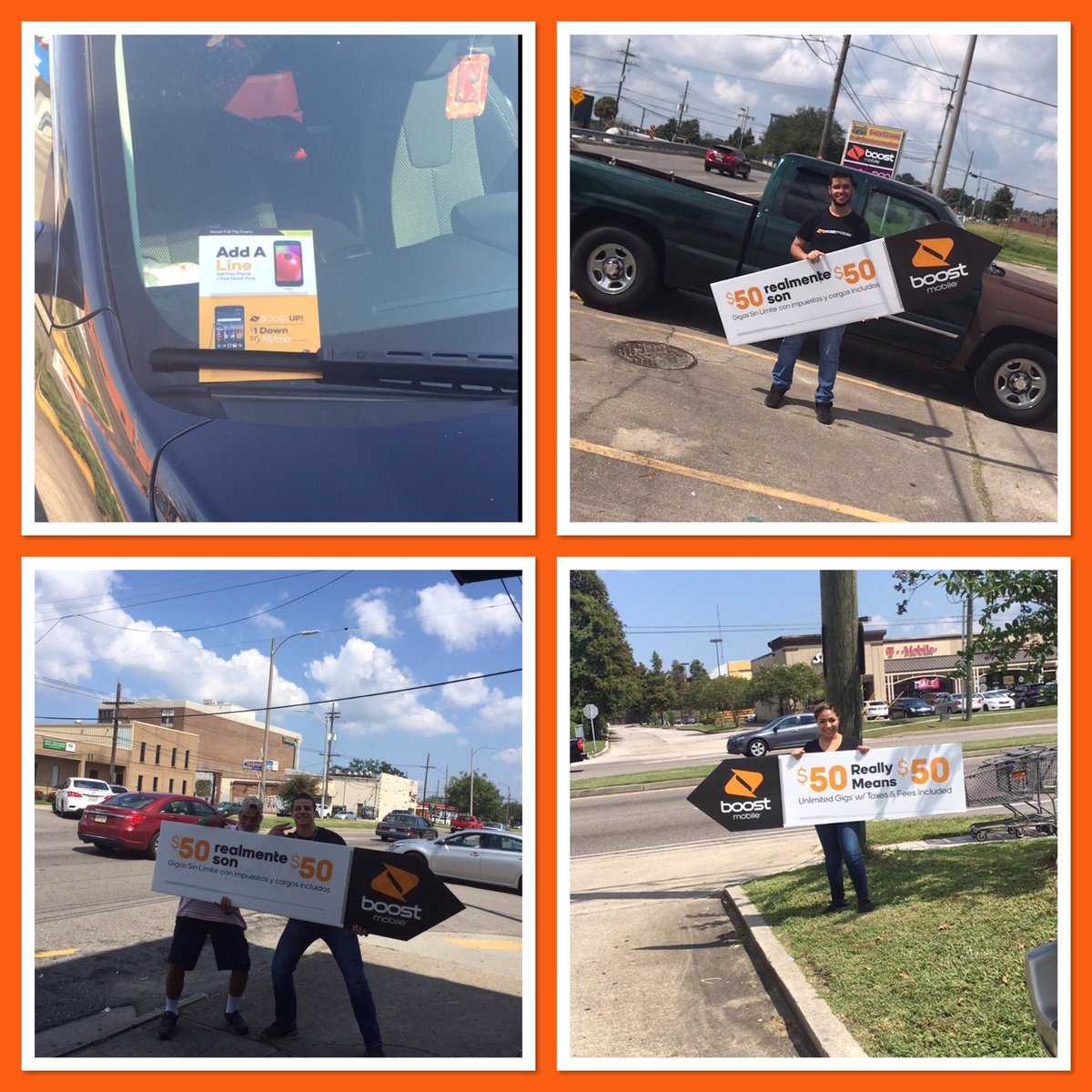 SpgConiglio's tweet photo. Zeen Wireless inNOLA getting in on the action. @nolaspg @alexiaautin https://t.co/D0KU9nUE1e