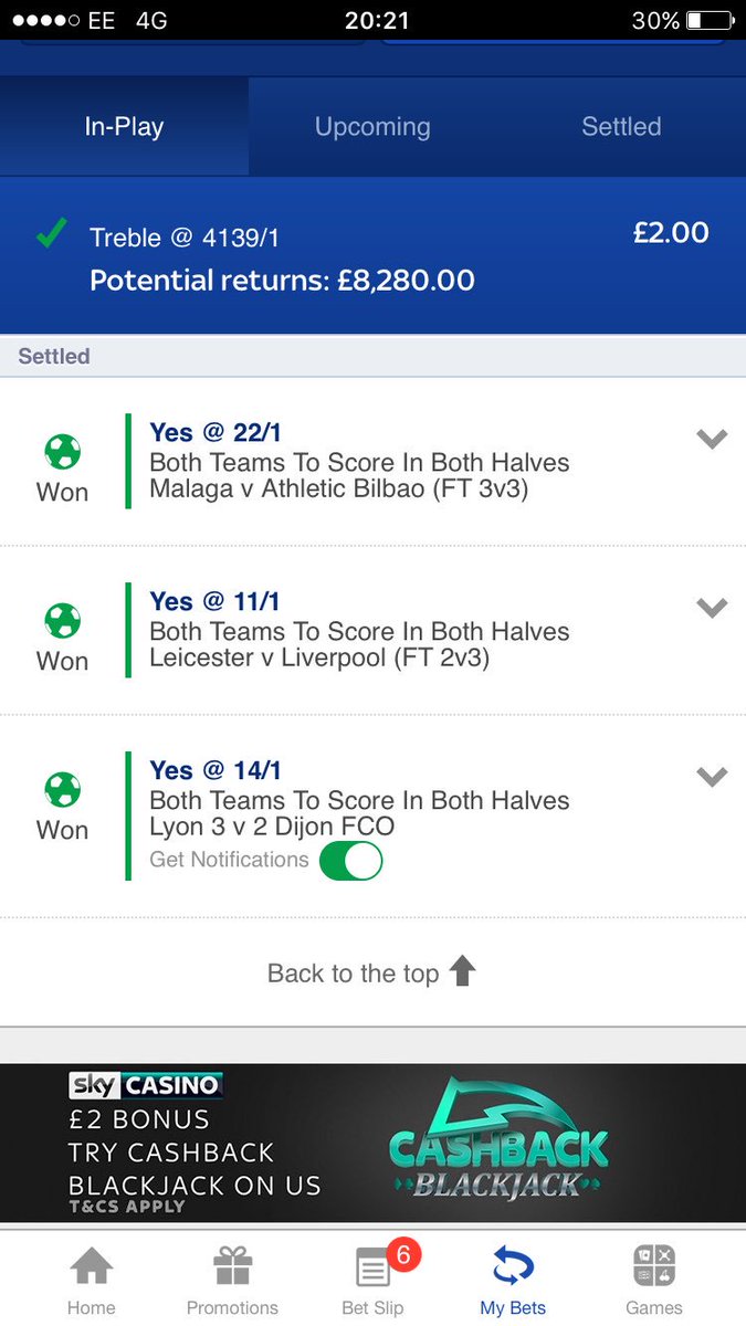 LouStockil's tweet photo. @ladbible @FootyAccums how about this for a win of the day👌🏼🙌🏼⚽️ https://t.co/lWv3DsqRK4
