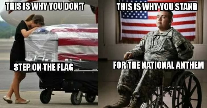 mikandynothem's tweet image. 🏈RETWEET🏈if you support @realDonaldTrump for defending our TROOPS and our FLAG 🇺🇸 by taking issue with spoiled NFL players. #TakeAKnee #MAGA