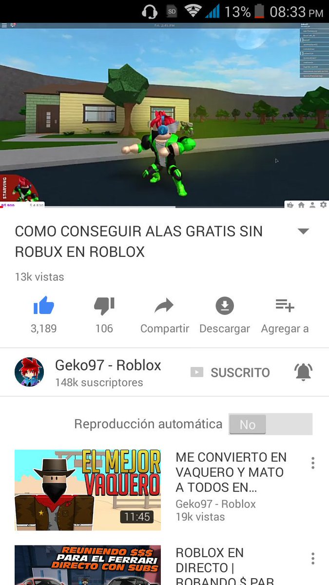 Flexer97 On Twitter Como Conseguir Alas Gratis En Roblox Https T Co Pdqzovf0i5 - alas para roblox gratis