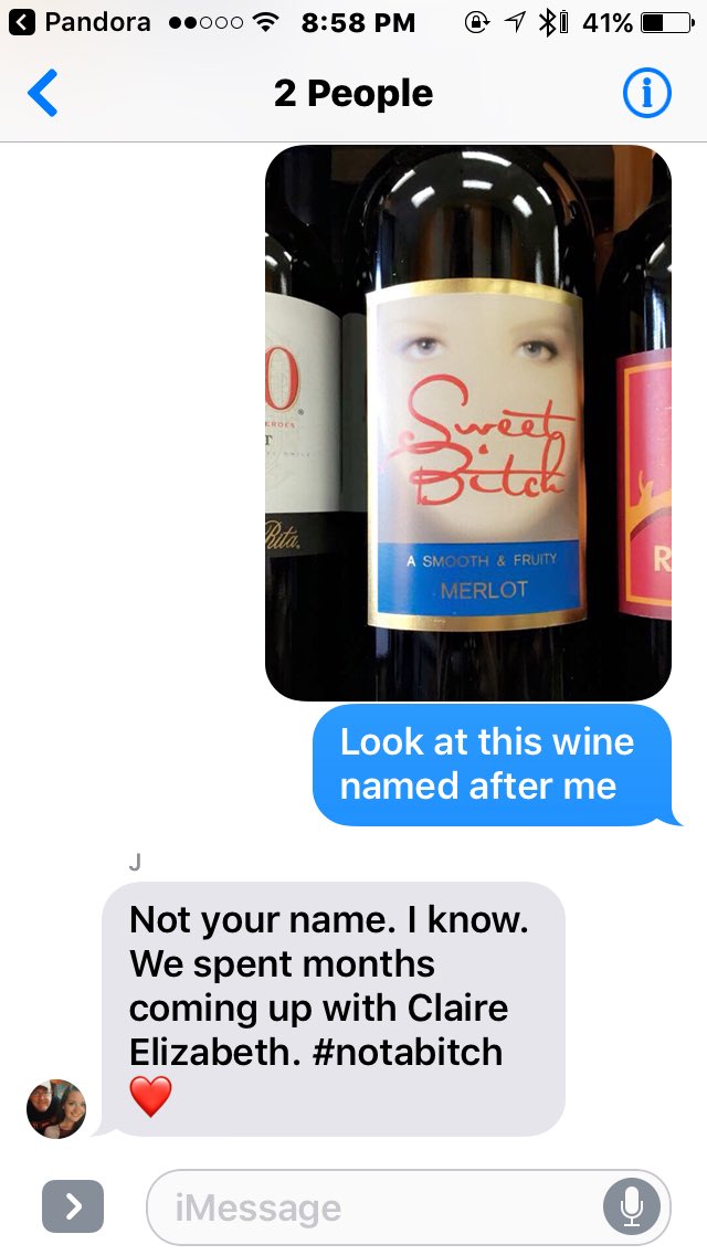 claiiiirebear's tweet image. At least my Dad thinks I&apos;m #notabitch